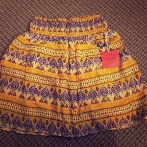 Printed skirt